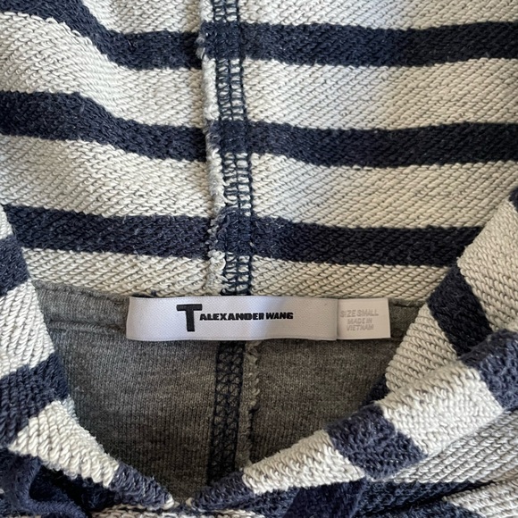 Alexander Wang Striped Hoodie - Picture 2 of 3